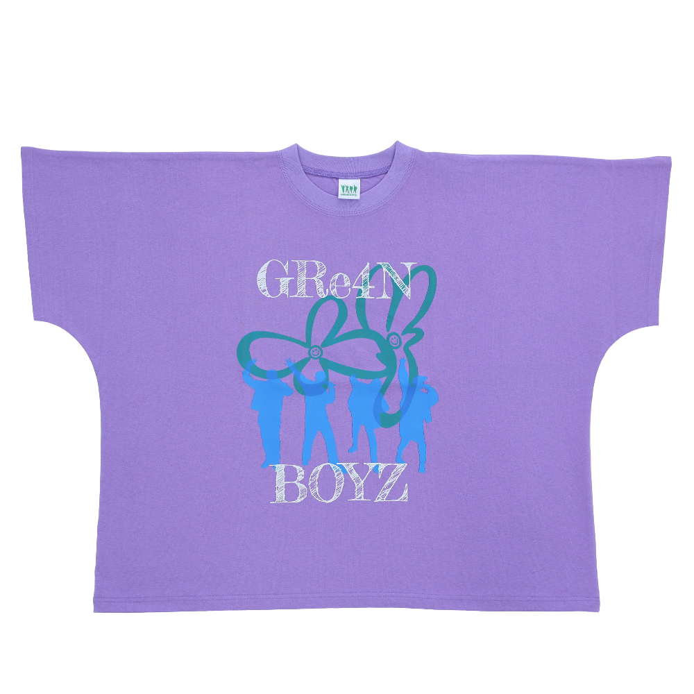 🦷 GRe4N BOYZ - 2025 ❛THE XY❜ 巡迴周邊第1彈 - 紫正装【T-Shirt B 紫】 ♪︎