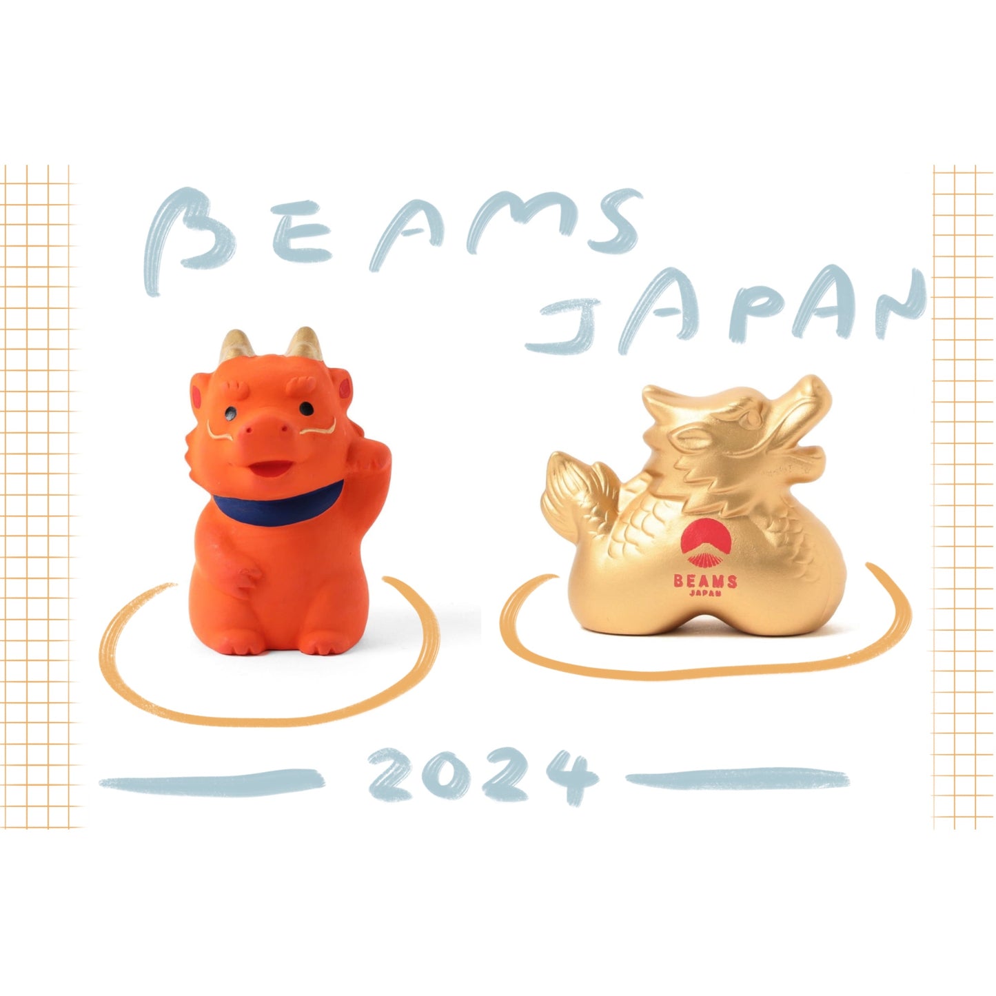 中外陶園 x BEAMS JAPAN - 龍年擺飾♪︎