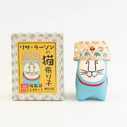 Lisa Larson - 會津張子(福島縣) × Lisa Larson - Lisa Larson的貓張子 (Misse・Blue) ♪︎