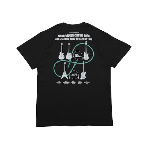 🍂 ASIAN KUNG-FU GENERATION - 2025 OFFICIAL GOODS - NANO MUGEN CIRCUIT T-Shirt ♪︎