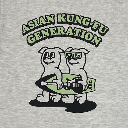 🍂 ASIAN KUNG-FU GENERATION - 2025 OFFICIAL GOODS - 衝浪 T-Shirt ♪︎
