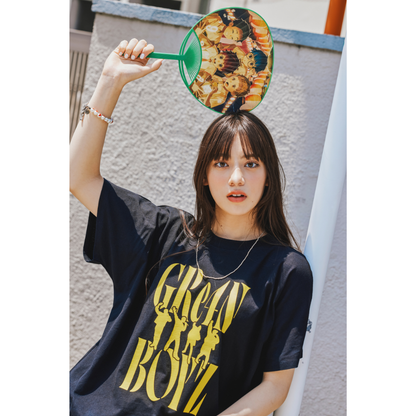 🦷 GRe4N BOYZ - 2025 ❛THE XY❜ 巡迴周邊第1彈 - 黑正裝【T-Shirt A 黑】 ♪︎