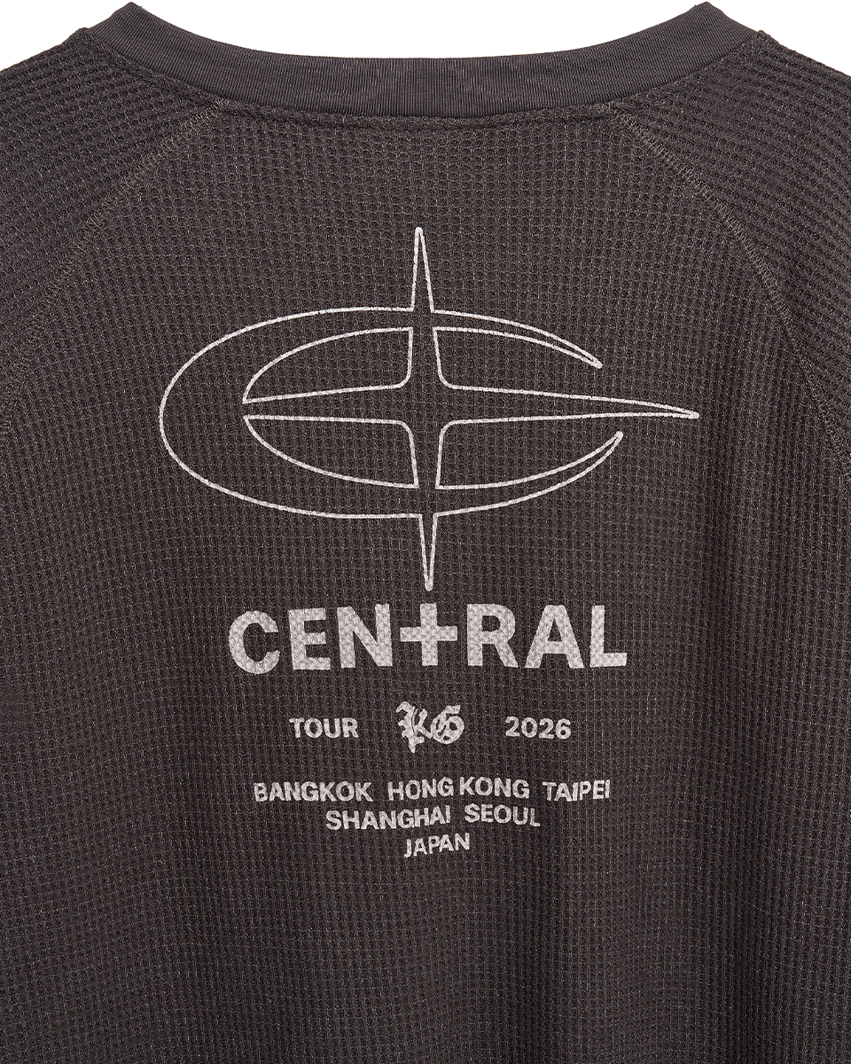 👑🐂 King Gnu - CEN+RAL Tour 2026 - CEN+RAL WUFFLE L/S TEE