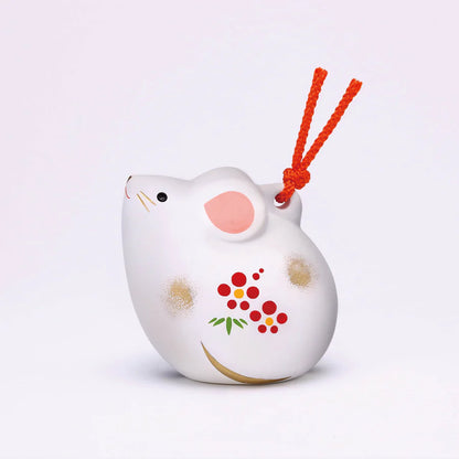 中外陶園– 藥師窯 - 錦彩招福壽壽十二支土鈴 (子) ♪