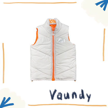 🍥 Vaundy - "SILENCE" - Logo Down Vest ♪︎