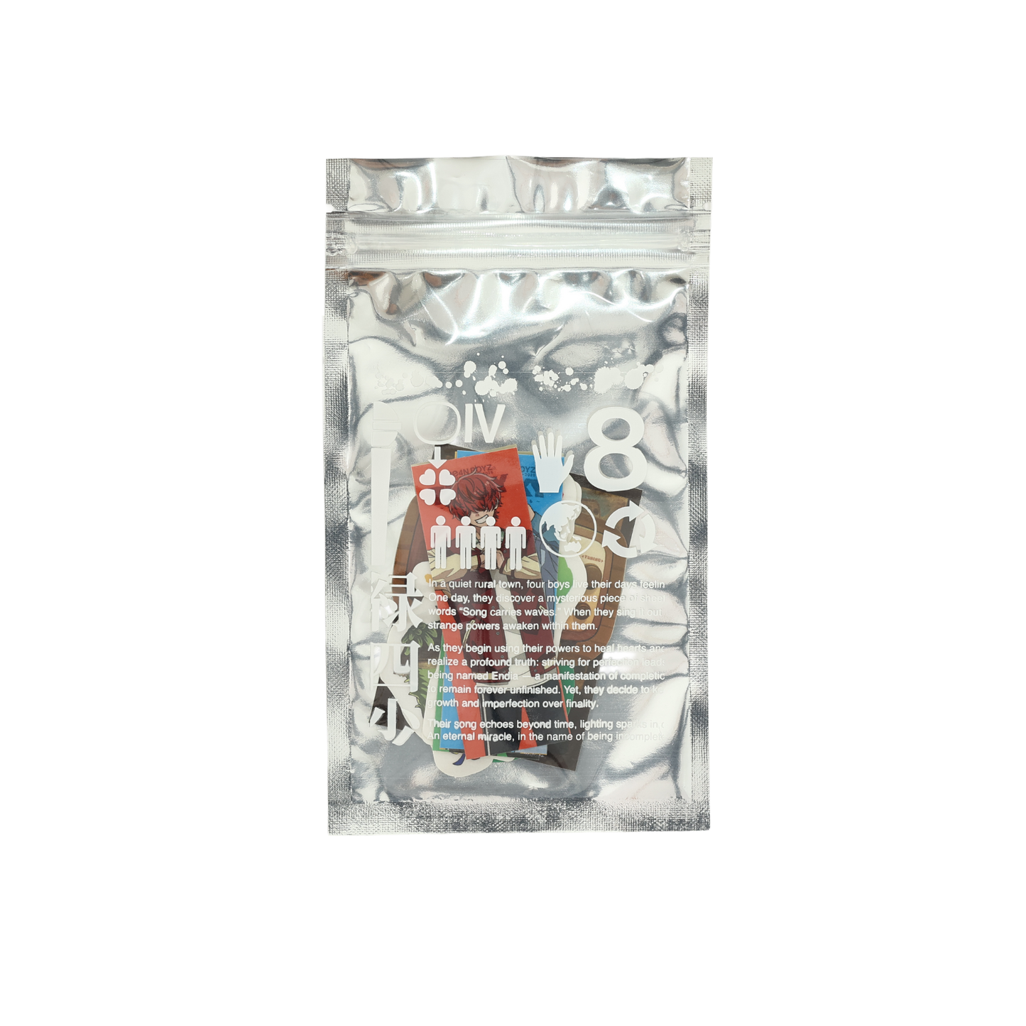 🦷 GRe4N BOYZ - 2025 ❛THE XY❜ 巡迴周邊第2彈 - 案件 (A)小貼紙組 ♪︎