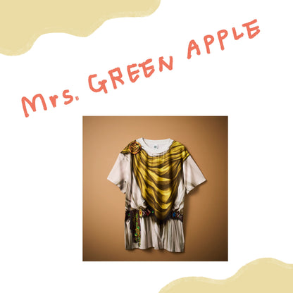 🍏 Mrs. GREEN APPLE - “BABEL no TOH” - Immersive T-shirt / YELLOW ♪︎ - 【長期預購-202604】