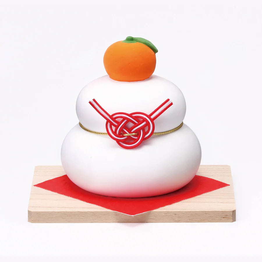 中外陶園– 藥師窯 - 干支擺飾 - 鏡餅裝飾 (小) ♪