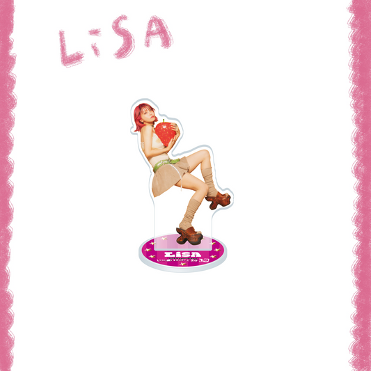 ❤️‍🔥 LiSA - ASiA TOUR 2026 LiVE is Smile Always～15～ - 壓克力立牌 ♪︎