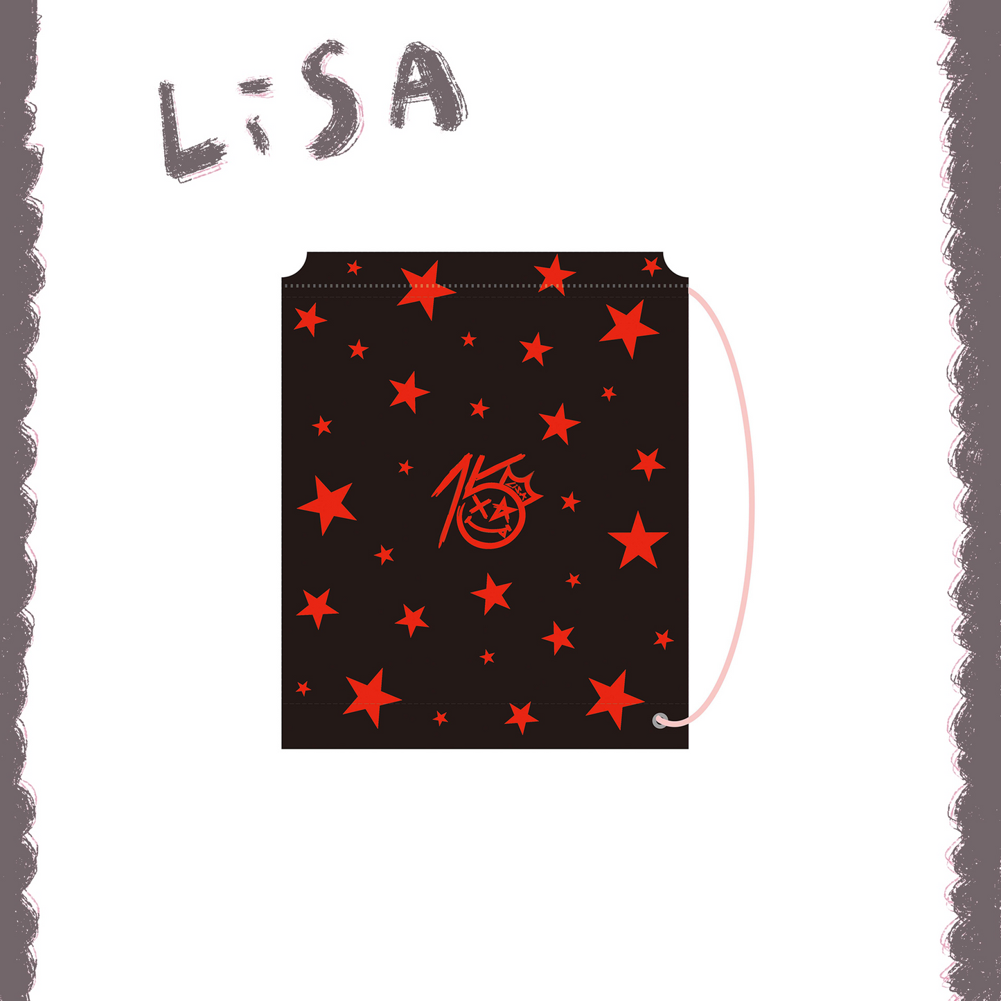 ❤️‍🔥 LiSA - LiVE is Smile Always～15～ - 環保袋～15 ver～ ♪︎