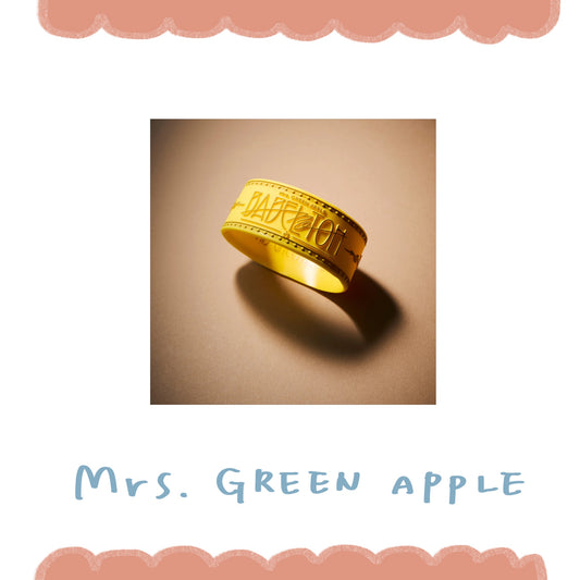 🍏 Mrs. GREEN APPLE - “BABEL no TOH” - 橡膠手環 ♪︎ - 【長期預購-202604】