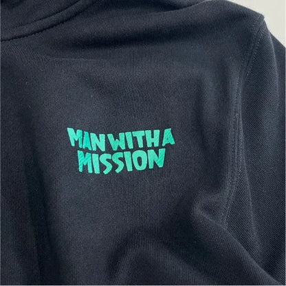 🐺 MAN WITH A MISSION - 2025干支LOGO連帽外套 ♪︎