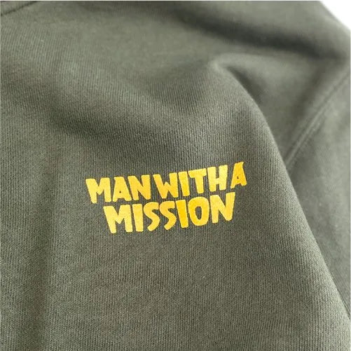 🐺 MAN WITH A MISSION - 2025干支LOGO連帽外套 ♪︎