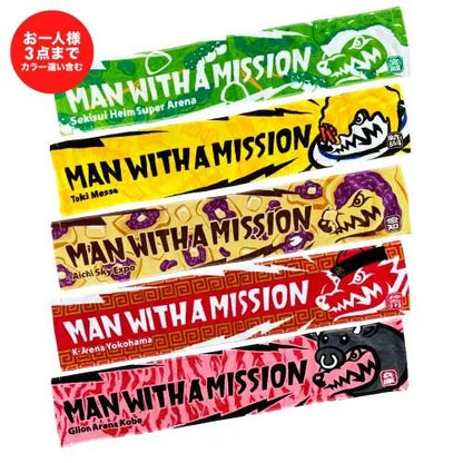 🐺 MAN WITH A MISSION - 2025地區圍巾毛巾 ♪︎