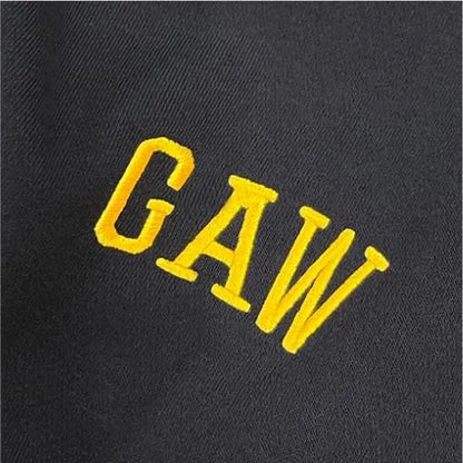 🐺 MAN WITH A MISSION - GAW刺繡帽T (海軍藍) ♪︎