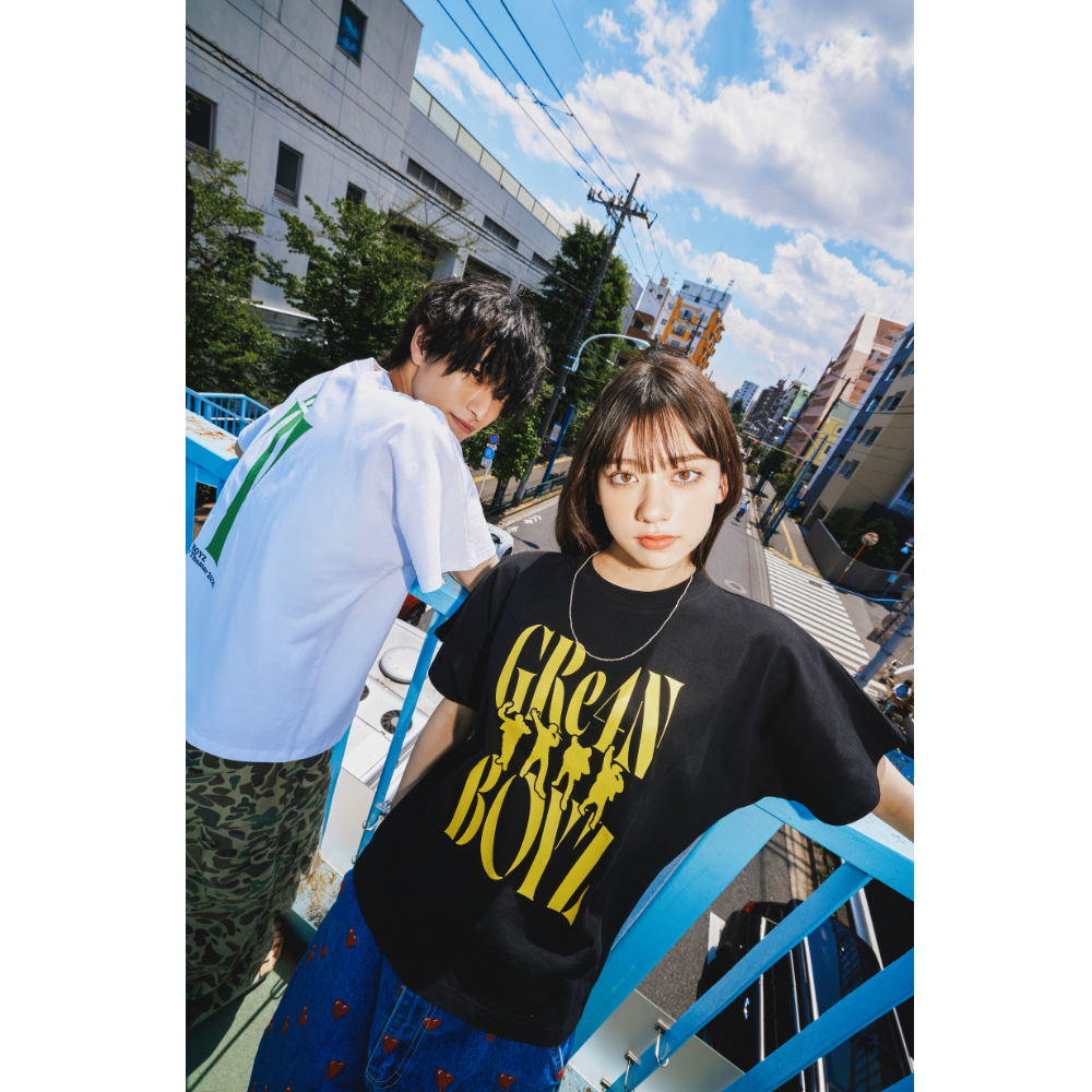 🦷 GRe4N BOYZ - 2025 ❛THE XY❜ 巡迴周邊第1彈 - 黑正裝【T-Shirt A 黑】 ♪︎