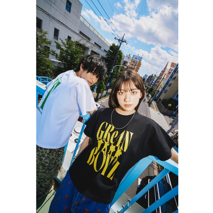 🦷 GRe4N BOYZ - 2025 ❛THE XY❜ 巡迴周邊第1彈 - 黑正裝【T-Shirt A 黑】 ♪︎