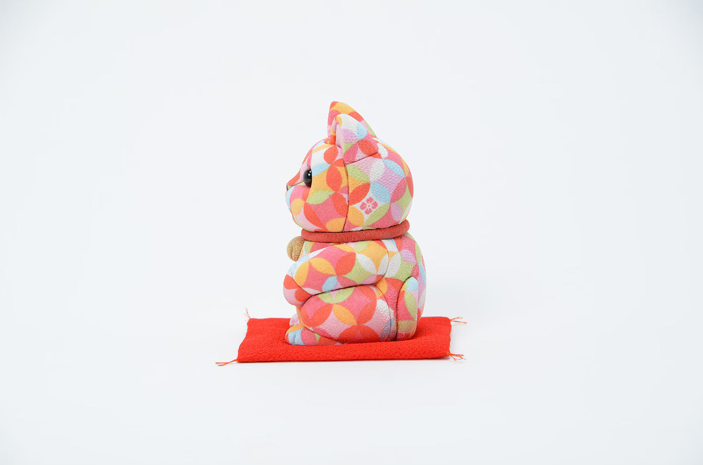 柿沼東光 - 招財貓- POP 七寶 - 紅 (大) ♪︎