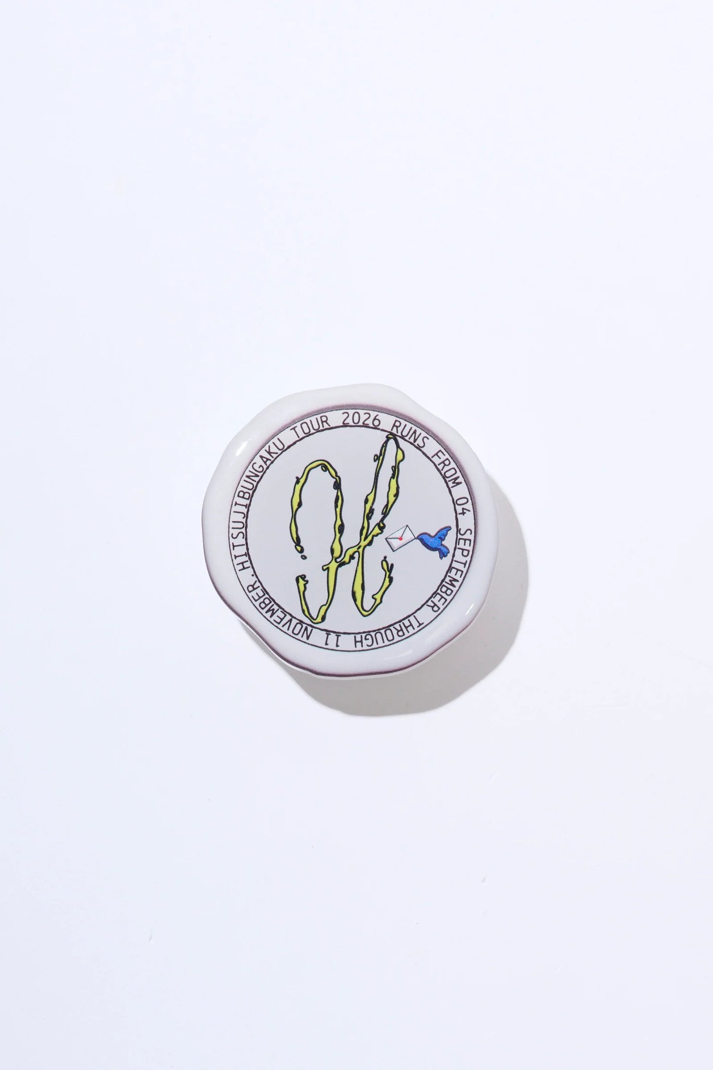 🐑 羊文學 - TOUR 2026 ”すーーーはーーー” - Sealing Wax Phone Grip [GRAY] ♪