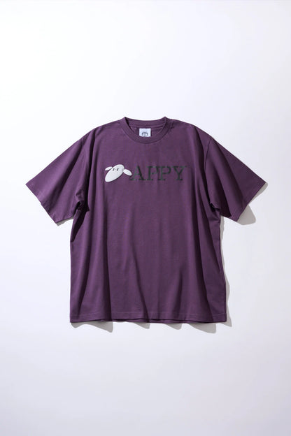 🐑 羊文學 - HAPPY - T-Shirt[PURPLE] ♪