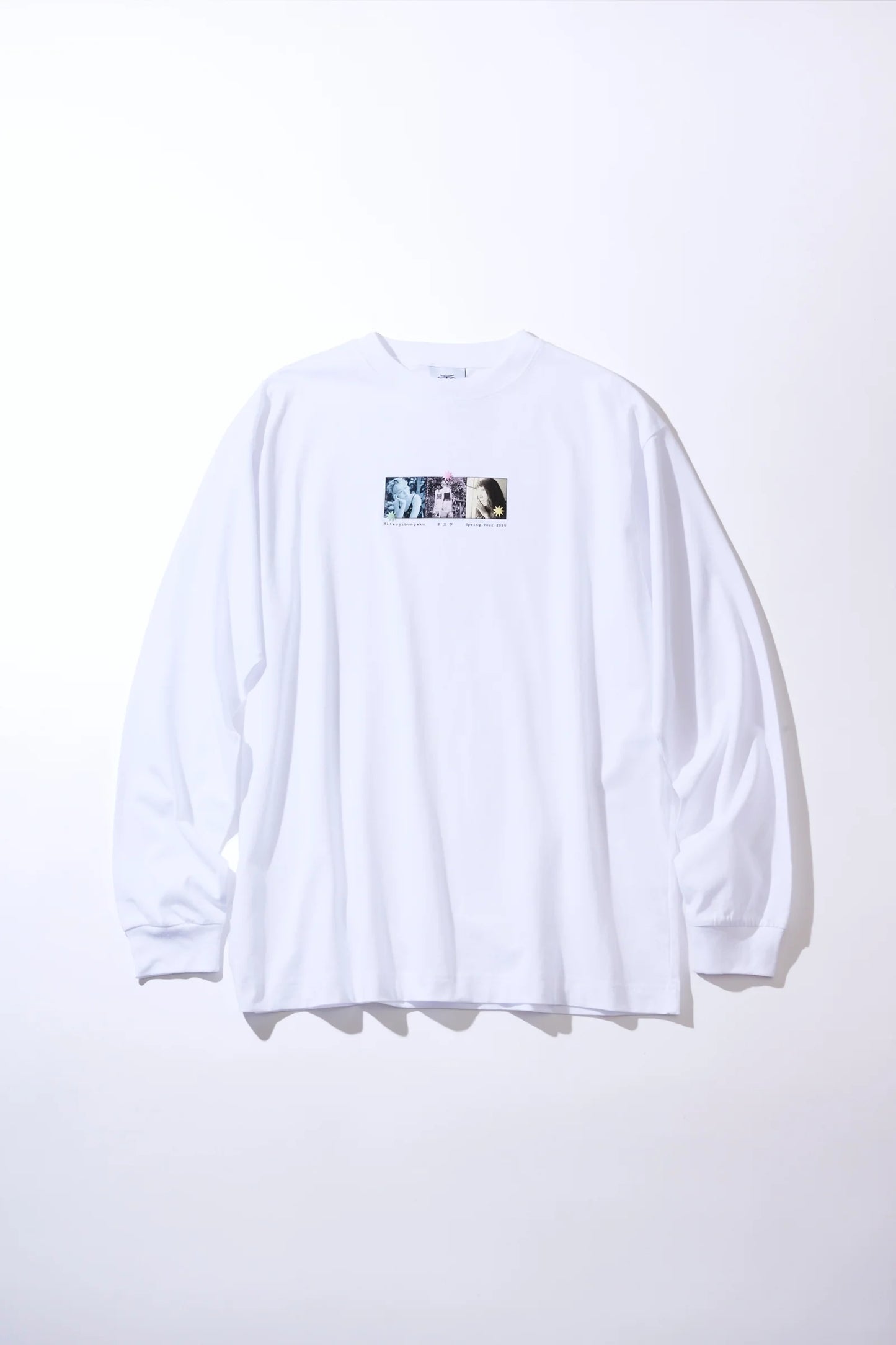 🐑 羊文學 - SPRING TOUR 2026 - 長袖T[WHITE] ♪