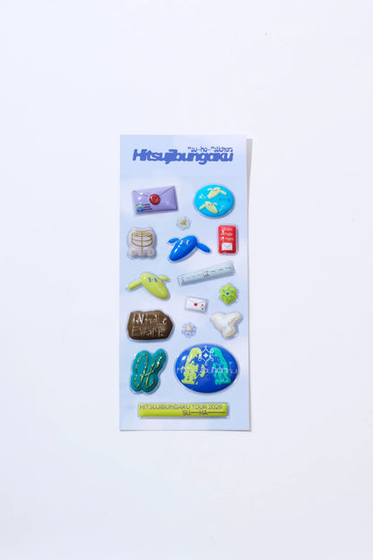 🐑 羊文學 - TOUR 2026 ”すーーーはーーー” - Hitsujibungaku Puffy Stickers ♪