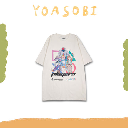 ⭐ YOASOBI - vaultroom × PLAYERS - TEE / Off White ♪︎ - 【長期預購-6月中旬】