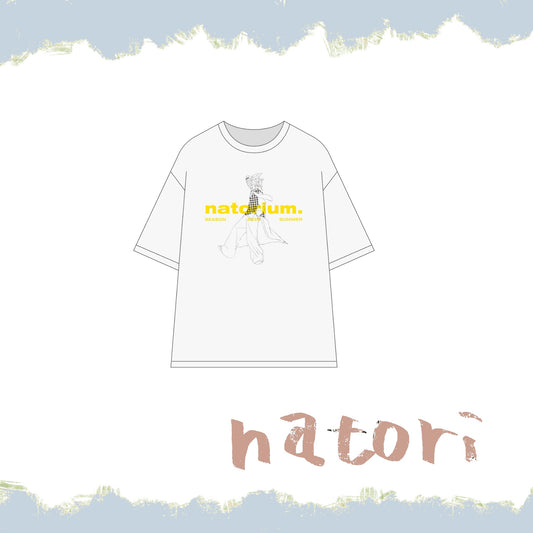 🎧 NATORI - DRESSING ROOM S/S Tee - 白色 ♪︎