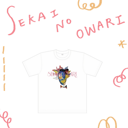 🤡 SEKAI NO OWARI - 短袖上衣(白色) ♪︎