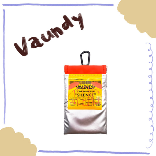 🍥 Vaundy - "SILENCE" - Snap Pouch［Silver］ ♪︎