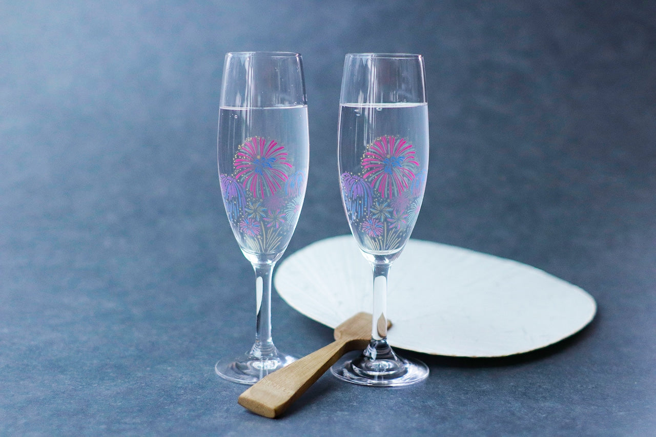 丸モ高木 - 花火 - 冷感香檳杯組 ♪︎