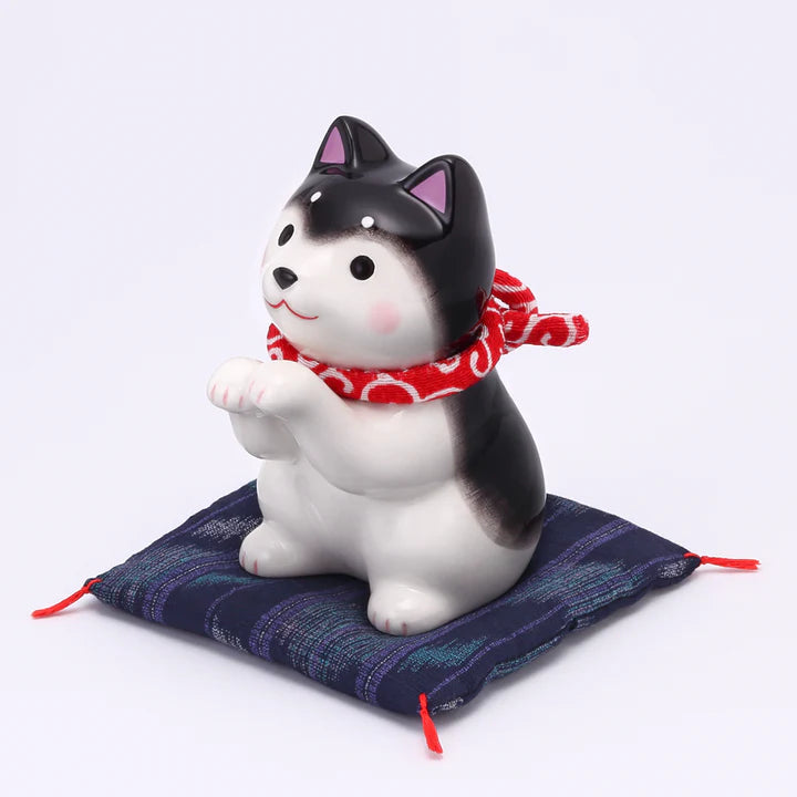 中外陶園– 藥師窯 - 狗勾日和撒嬌柴犬 - 黑柴 ♪