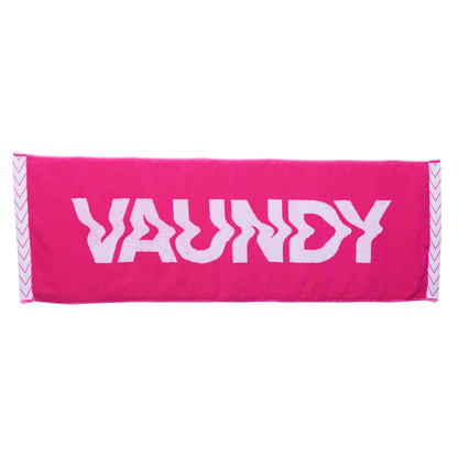 🍥 Vaundy - Logo Jacquard Towel [Pink×White] ♪︎