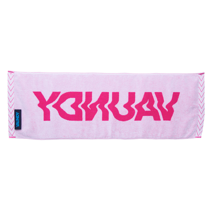 🍥 Vaundy - Logo Jacquard Towel [Pink×White] ♪︎