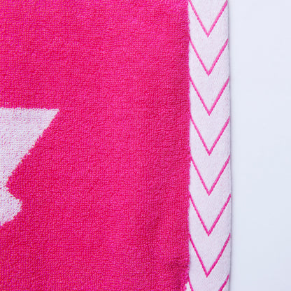 🍥 Vaundy - Logo Jacquard Towel [Pink×White] ♪︎