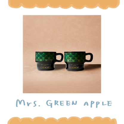 🍏 Mrs. GREEN APPLE - 『CEREMONY』 2026 - 可堆疊馬克杯組 ♪︎ - 【長期預購-9月上旬】