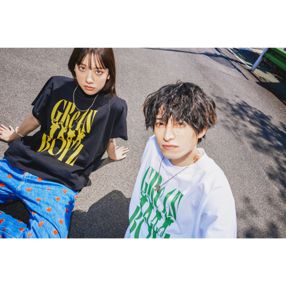 🦷 GRe4N BOYZ - 2025 ❛THE XY❜ 巡迴周邊第1彈 - 白正裝【T-Shirt A 白】 ♪︎