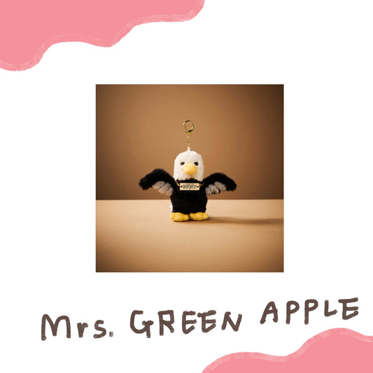 🍏 Mrs. GREEN APPLE - “BABEL no TOH” - 信使鳥玩偶鑰匙圈 ♪︎ - 【長期預購-202604】