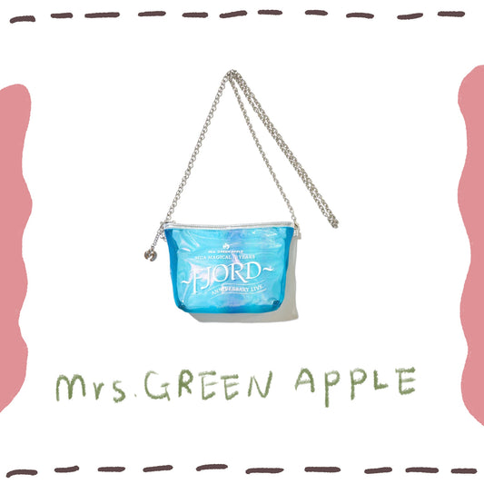 🍏 Mrs. GREEN APPLE - FJORD - 透明斜背包 ♪︎ - 【長期預購-10月上旬】