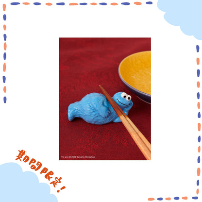 SESAME STREET - 新年系列 -  Cookie Monster 造型筷架 ♪︎
