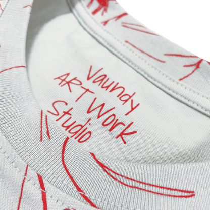🍥 Vaundy - 塗鴉長袖T-Shirt ♪︎