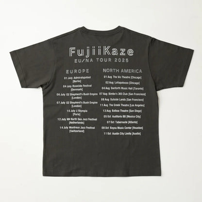 🌾 Fujii Kaze - EU / NA TOUR 2025 - 飲料T-Shirt ♪︎