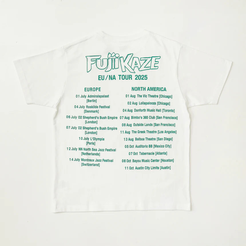 🌾 Fujii Kaze - EU / NA TOUR 2025 - 洋芋片T-Shirt ♪︎