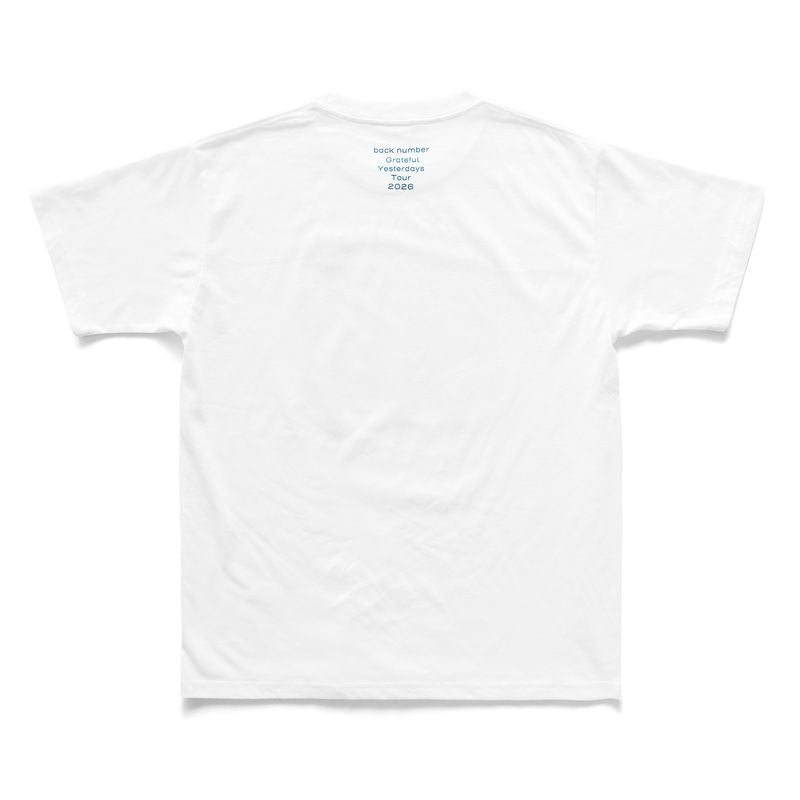🌊 back number - Grateful Yesterdays Tour 2026 - 水拓藝術T-Shirt ♪︎