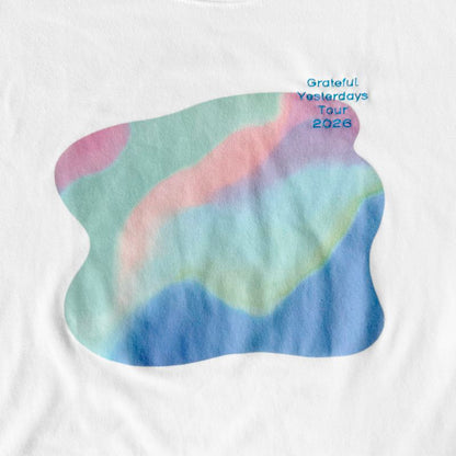 🌊 back number - Grateful Yesterdays Tour 2026 - 水拓藝術T-Shirt ♪︎