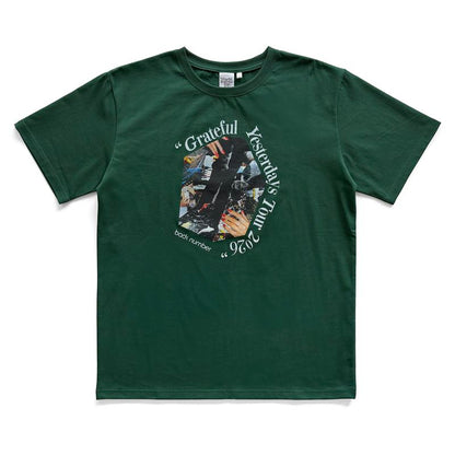 🌊 back number - Grateful Yesterdays Tour 2026 - Grateful Yesterdays Tour 2026 LOGO T-Shirt D.GRN ♪︎