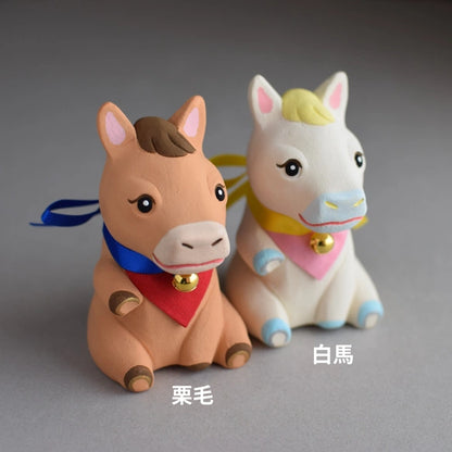 城南窯 - 新年手作2026 - 招福馬之介 (棕馬) ♪︎ - 【中期預購-202602】