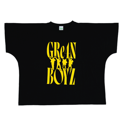 🦷 GRe4N BOYZ - 2025 ❛THE XY❜ 巡迴周邊第1彈 - 黑正裝【T-Shirt A 黑】 ♪︎