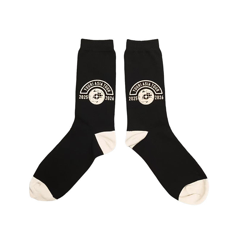 🌪️ 優里 - YUURI ASIA TOUR 2025-26 - Socks ♪︎