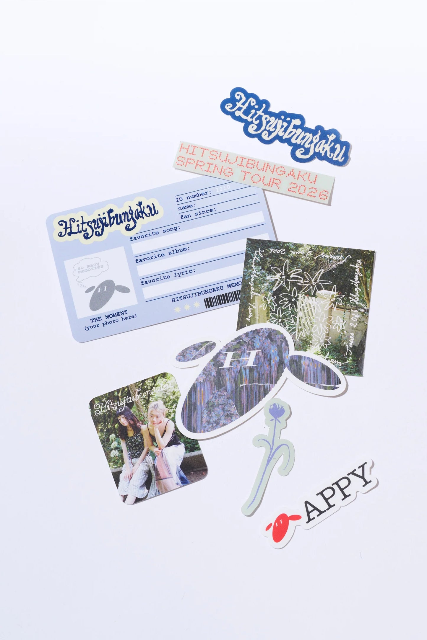 🐑 羊文學 - SPRING BREEZE STICKERS ♪